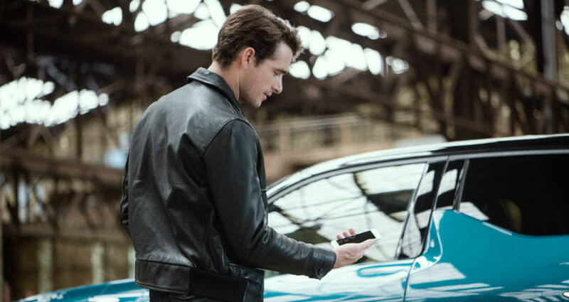 O seu veículo reconhece-o à distância